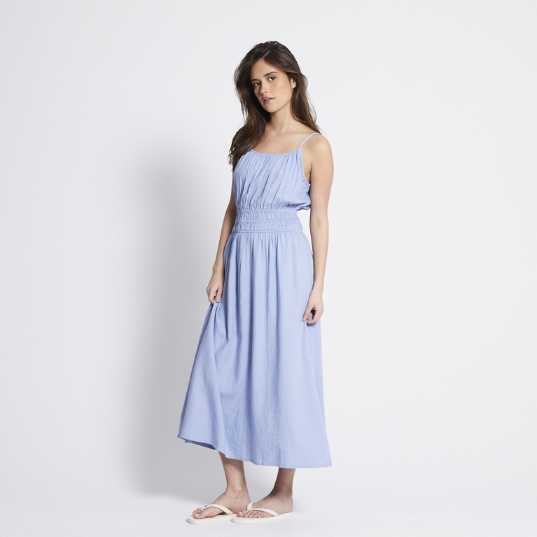 Linen-blend dress "Lillian"
